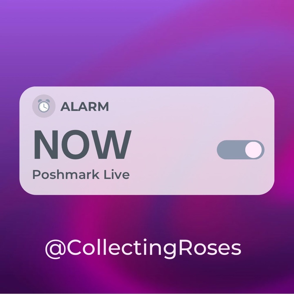 Like This Listing To Be Notified When I Go Live!!